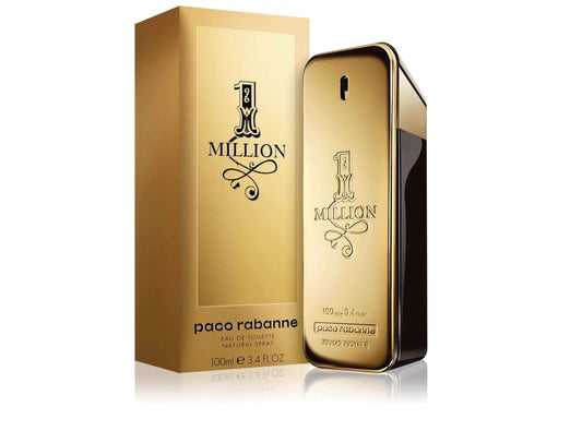 1 Million Eau De Toilette Paco Rabanne 1 Million Eau De Toilette is a bold and luxurious fragrance that captures the essence of opulence and ambition. This scent is designed for the confident man who knows what he wants and isn’t afraid to go after it. Wi