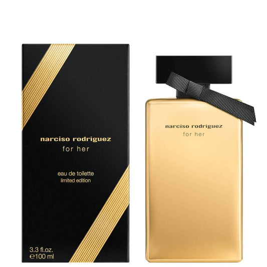 For Her Limited Edition Eau De Toilette Narciso Rodriguez For Her Limited Edition Eau De Toilette is a refined and sensual fragrance that embodies elegance and femininity. This limited edition version of the classic For Her scent adds a unique twist while