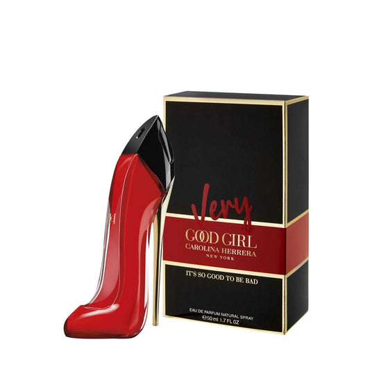 Very Good Girl Eau De Parfum Carolina Herrera Good Girl Very Good Girl: Embrace Your Bold Elegance Fragrance DescriptionCarolina Herrera Good Girl Very Good Girl is a vibrant and audacious fragrance designed for the modern woman who embraces every facet o