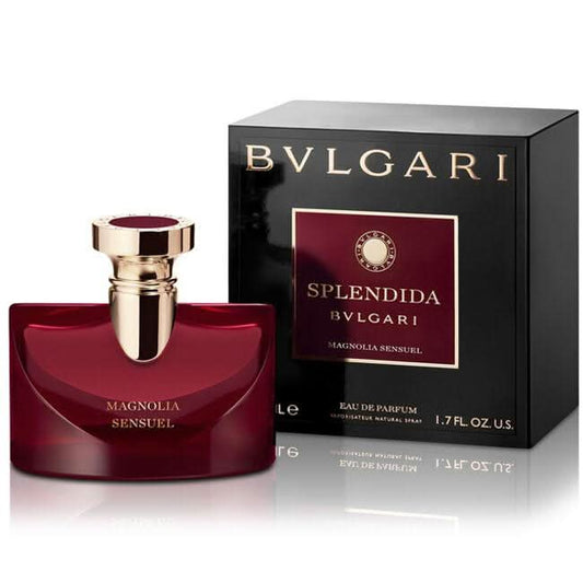 Splendida Magnolia Sensuel Eau De Parfum The Bvlgari Splendida Magnolia Sensuel Eau de Parfum celebrates natural feminine beauty and elegance, instantly transforming you into an enchanting and irresistible presence. Fragrance Ingredients Top Notes: Begin