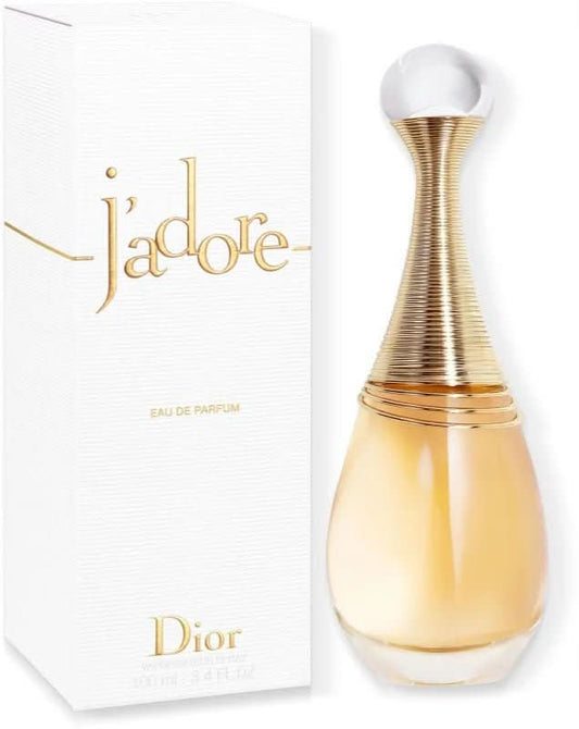 J'adore Eau De Parfum Dior J'adore Eau De Parfum is the epitome of feminine elegance and sophistication, a timeless fragrance that has captured the hearts of women worldwide. Crafted with an exquisite blend of luxurious florals, this scent embodies the sp