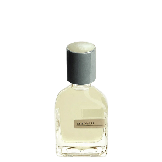 Seminalis Orto Parisi Seminalis is a daring and enigmatic fragrance, celebrated for its provocative and sensual composition. Inspired by the concept of life’s essence, Seminalis captivates with its blend of musky and creamy notes, making it a bold choice