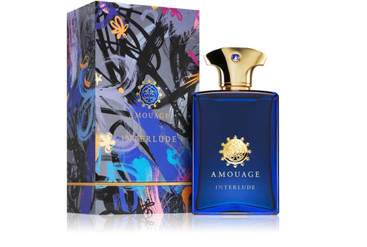 Interlude For Men Eau De Parfum Indulge in this unforgettable sensory experience with an explosion of fragrances. The original and warm Amouage Interlude men's perfume offers a quiet, intimate retreat amidst the chaos of the modern world. Deep scent of sm