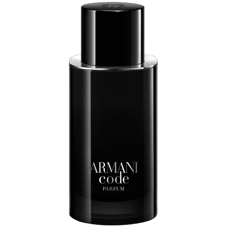 Code Homme Parfum Eau De Parfum Armani Code Homme Parfum Eau De Parfum is an elegant and seductive men’s fragrance that combines class and strength. This perfume reveals a rich palette of notes that blend intensity and longevity. Notes: Top Notes: The fra