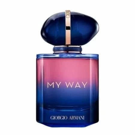 My Way Le Parfum The women's perfume Armani My Way Le Parfum enhances your desire to live life by your own rules. This intense, sweet variation of the signature floral scent by Armani is born from the contrast between creamy tuberose accents and the majes