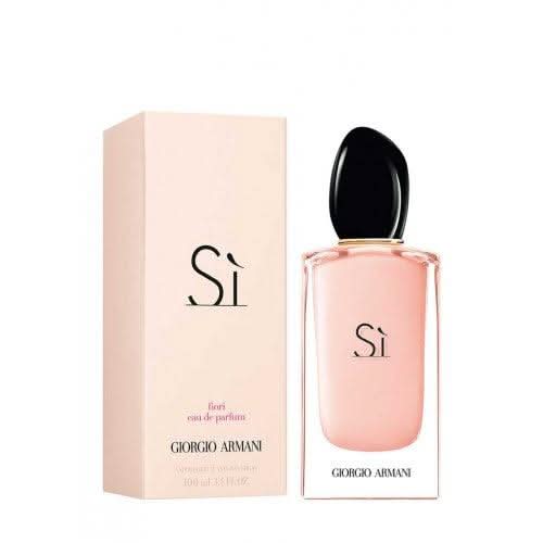 Si Flori Eau De Parfum Beautiful and delicate, Armani Sì Fiori Eau de Toilette is inspired by the simple yet refined charm of flowers. Its vibrant scent evokes a Mediterranean garden glowing under the rays of the setting sun. Authentic and distinctive, Ar