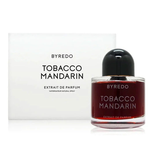 Tobacco Mandarin Extrait de Parfum Byredo Tobacco Mandarin Extrait de Parfum is an intense and evocative fragrance, celebrated for its bold blend of smoky tobacco, citrus, and warm resinous notes. Inspired by contrasts, this scent combines the freshness o