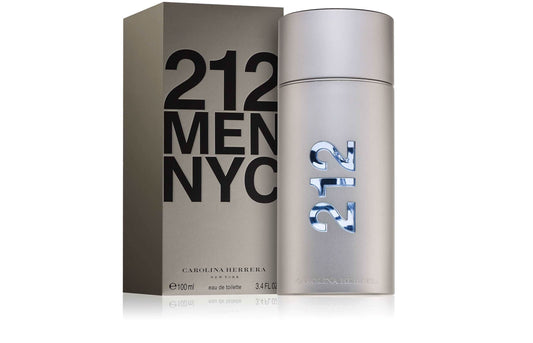 212 NYC Men Eau De Toilette Carolina Herrera 212 NYC Men: A Vibrant Expression of Urban Pulse If urban life courses through your veins, the Carolina Herrera 212 NYC Men fragrance is ready to become a part of your daily essence. This Eau de Toilette captur