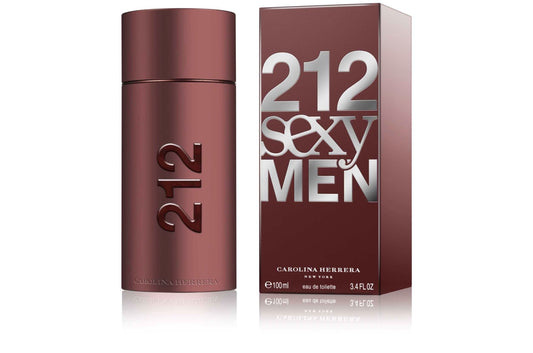 212 Sexy Men Eau De Toilette Carolina Herrera 212 Sexy Men: A Magnetic and Enigmatic Aura Let those around you know that you are elusive and a bit mysterious, instantly making you irresistible. Carolina Herrera 212 Sexy Men Eau de Toilette enhances the co