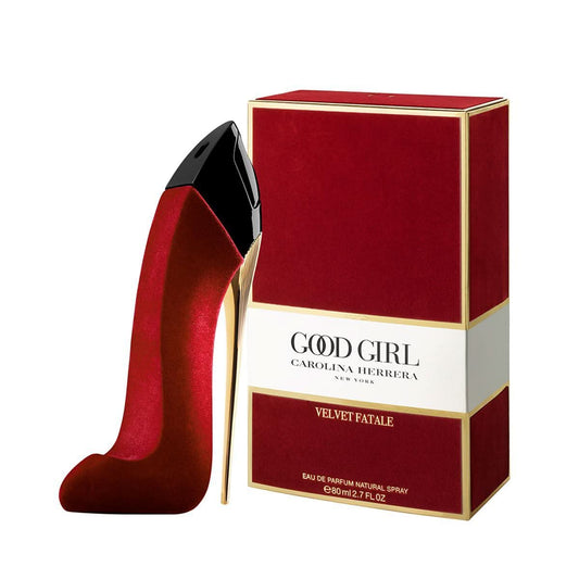 Good Girl Velvet Fatale Eau De Parfum Carolina Herrera Good Girl Velvet Fatale: Embrace Your Inner Elegance Fragrance DescriptionCarolina Herrera Good Girl Velvet Fatale is a captivating fragrance designed to make a statement. With its stunning packaging—