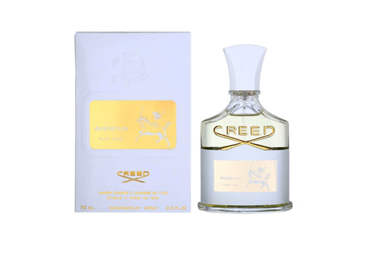 Aventus for Her Eau de Parfum Creed Aventus for Her Eau De Parfum Fragrance DescriptionCreed Aventus for Her is a luxurious and empowering fragrance inspired by the strong women throughout history—queens, empresses, and leaders who boldly defied conventio