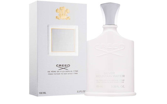 Silver Mountain Water Eau de Parfum Creed Silver Mountain Water Eau De Parfum Immerse yourself in the invigorating essence of Creed Silver Mountain Water Eau De Parfum, a fragrance that captures the crisp, pristine beauty of alpine landscapes. Designed fo