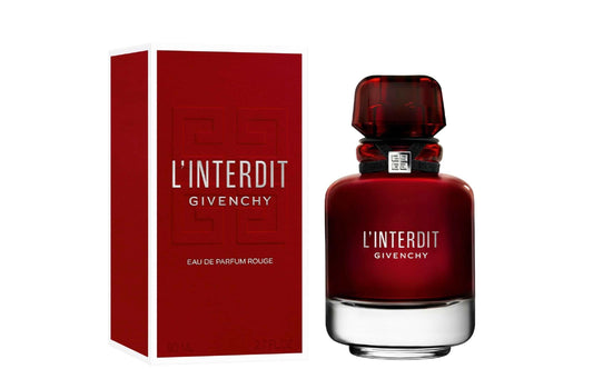 L'Interdit Rouge Eau de Parfum Givenchy L'Interdit Rouge Eau de Parfum Givenchy L'Interdit Rouge Eau de Parfum is a daring and passionate fragrance that embodies an intense and captivating allure. Designed for the bold and fearless woman, this scent is a