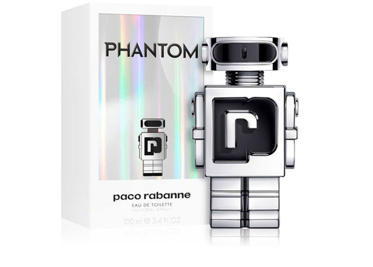 Phantom Eau De Toilette Paco Rabanne Phantom Eau de Toilette is a contemporary fragrance that embodies a bold and futuristic spirit. This scent is designed for a modern man who is confident, dynamic, and always ahead of the curve. Fragrance Profile: Top N