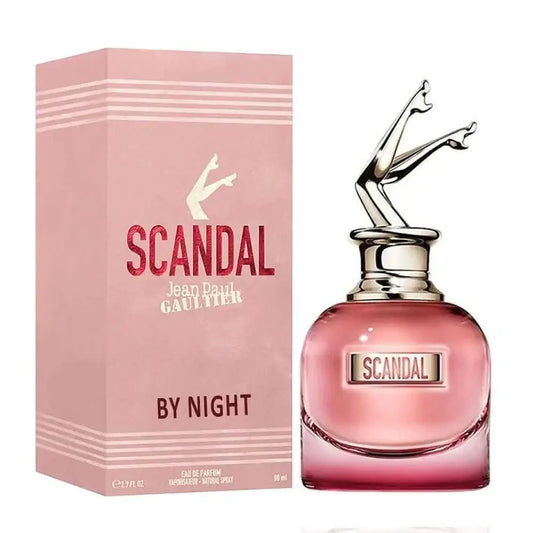 Scandal By Night EDP Jean Paul Gaultier Scandal By Night Eau de Parfum Jean Paul Gaultier Scandal By Night is a bold and provocative fragrance that amplifies the sensuality of its predecessor, Scandal, with deeper, more intense notes. This Eau de Parfum c