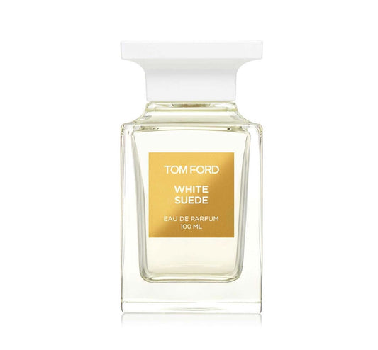 White Suede Eau De Parfum Tom Ford White Suede Eau De Parfum is a luxurious and sophisticated fragrance that embodies the elegance and softness of suede, offering a refined olfactory experience. Part of Tom Ford's Private Blend collection, White Suede is