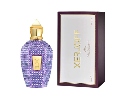 V Purple Accento Eau De Parfum Xerjoff V Purple Accento Eau De Parfum is an elegant and vibrant fragrance that exemplifies sophistication and modernity. Part of the luxurious Xerjoff collection, this scent is known for its captivating and dynamic profile.