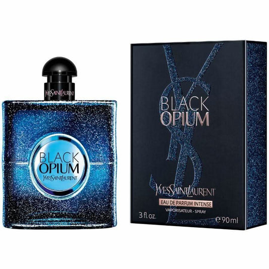 Black Opium Intense Eau De Parfum Yves Saint Laurent Black Opium Intense Eau De Parfum is a deeply seductive fragrance that enhances the original Black Opium scent with a more intense and captivating profile. Designed for those who seek a bold and luxurio