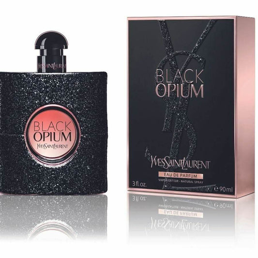 Black Opium Eau De Parfum Yves Saint Laurent Black Opium Eau De Parfum is a bold and seductive fragrance that captures the essence of modern femininity with its intense and alluring scent profile. Launched in 2014, this perfume has become a signature scen